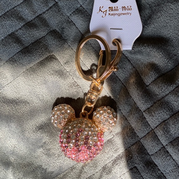 Adorable Mouse head keychain - Picture 5 of 5